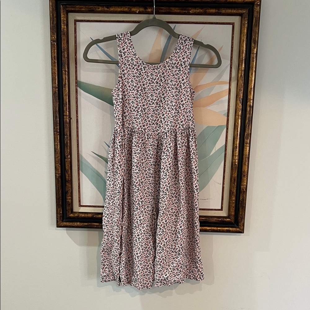 Tucker + Tate Girls Romper - Size 7 - Floral Smocked Twirl Summer Outfit